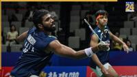 Satwiksairaj Rankireddy-Chirag Shetty win China Masters final after stunning comeback