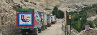 Chinese goods being transported through Korala border after Rasuwa floods