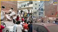 Delhi building collapse: 40-50 students feared trapped in Satya Niketan, what caused the tragedy, how did PG building collapse?