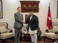 Minister Khanal, Foreign Minister of Korea, Cho, hold meeting