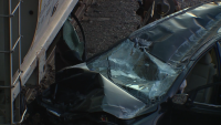 Oklahoma City woman killed after vehicle runs off Interstate 35, crashes into train car