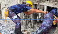 Nepal Police's unrelenting search and rescue works after August 26 disaster