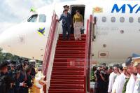 President U Min Aung Hlaing Returns from Official Vietnam Visit