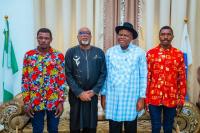 Bayelsa Gov Diri Hands Over Two Rescued São Tomé Fishermen To Ambassador