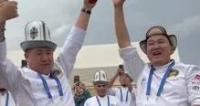 VI World Nomad Games. International chef's competition held in Kyrgyzstan