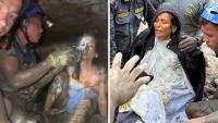 Watch: Presumed dead, 60-year-old Nepal woman found alive under rubble after 10 days
