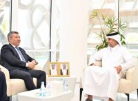 QFZ chief, Kazakhstan ambassador discuss cooperation to attract investment