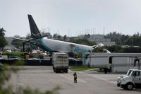 Amazon cargo jet crashes after overshooting Miami runway