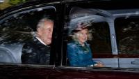 Burnham attends church service with King and Queen in Scotland