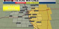 Carmelo’s First Alert 6 Forecast: Severe Thunderstorm Watch in Effect Until 10 PM
