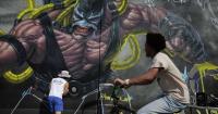Photos: Paint Louis back for another year, puts new art on an old downtown St. Louis wall