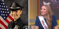 Massachusetts Miss America contestant turns heads with daytime job as police officer