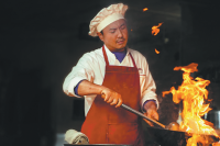 Cooking a peaceful plotline