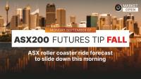 Market Open: ASX roller coaster ride forecast to slide down this morning