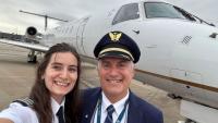 'Pops, is that you?' United pilot and daughter share story behind viral radio exchange A familiar voice on the radio brought an expected family moment to Washington Dulles International Airport, and Kenny Katnik recognized it immediately.