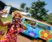Flower power takes over New York Botanical Garden in psychedelic summer spectacular