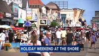 Beachgoers say goodbye to summer down the Jersey Shore