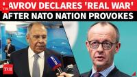 'Germany Declares War On Russia': Sergei Lavrov's Explosive Attack On Merz Over Leipzig Drone Row