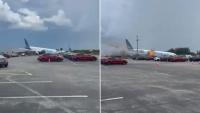 Amazon Cargo Plane Crashes At Miami Airport After Runway Overrun, Five Killed: VIDEO