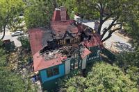 140-year-old Little Rock home faces uncertain future after lightning strike, fire, water damage