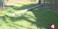 Fallen power pole leaves north St. Louis homeowner without answers on who’s responsible