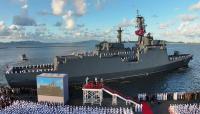 North Korean destroyer returns for second debut after launch debacle