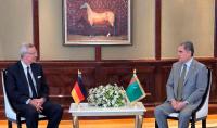 National Leader of the Turkmen People meets with Head of the German Economy Committee on Eastern European Relations