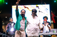 Stevie Wonder Joins KestheBand Onstage At DC Jazz Fest