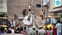 'Save me or I'll die': Cries from under the rubble in Satya Niketan building collapse