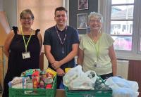 Donations from supermarkets and the public dry up but demand still rising for foodbanks