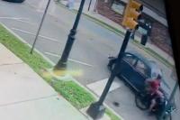 Philadelphia bystanders lifted a car to save a woman who was trapped underneath