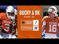 Texas Football ROUTS Texas State, Good, Bad, & Ugly from Win, CFB Week 1 Recap | Bucky & BK – 9/7/26
