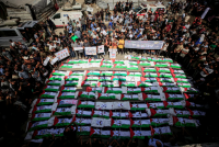 Gaza mourns 100 Palestinians recovered from rubble