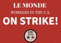 U.S.-based employees of leading French newspaper Le Monde go on strike