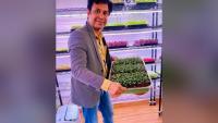 He gave up a ₹90 lakh corporate career & started with ₹30,000. Now this entrepreneur’s microgreens business makes ₹1.44 crore