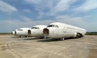 Four retired passenger planes on auction in Chongqing city, can be converted to cafés, restaurants