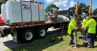 Construction of the new Walking Trail Project begins