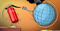 Today's cartoonShadi's take on the 1.5°C global warming limit