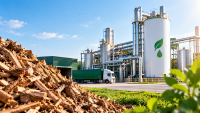 Waste Wood Powers Green Fuel Production