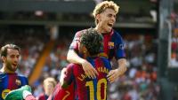 Lopez stars as Barcelona put 5 past Valencia