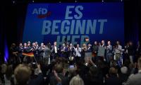 Elon Musk and Europe's hard right figures hail AfD's 'historic' election win in German state as leader predicts Chancellor Merz will fall by Christmas