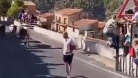 Horrifying moment woman, 64, is gored to death by bull at Spanish festival after being hurled like rag doll by beast