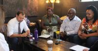 Tom Perriello hosts healthcare discussion in Danville stop