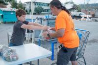 Widow, church faithfully help food bank feed hundreds of kids