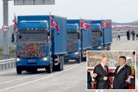 North Korea and Russia open their first road bridge as Putin and Kim Jong Un deepen ties