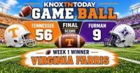 Virginia Farris wins first KnoxTNToday Game Ball