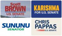 U.S. Senate: Here’s what separates Manzur and Pappas, Brown and Sununu