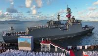 North Korea commissions 2nd destroyer as US, South Korea and Japan hold military drill