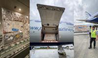 National Airlines airlifts 84 tonnes of UNICEF aid cargo to Nepal
