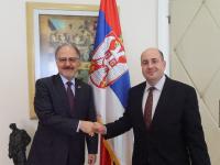 Kozarev Receives Ambassador of Mexico on Farewell Call